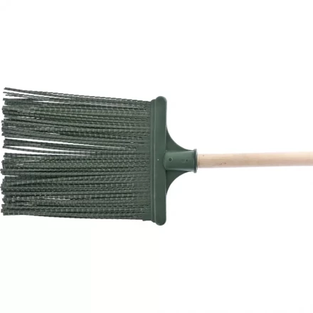 Метла полипропиленовая 195 х 265 мм плоская большая с черенком СИБРТЕХ артикул 63228 купить в Надыме