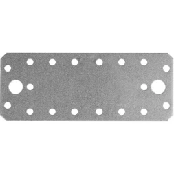 Крепежная пластина ЗУБР "МАСТЕР", 140х55мм, 1шт 310236-140-55