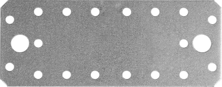 Крепежная пластина ЗУБР "МАСТЕР", 140х55мм, 1шт 310236-140-55 купить в Надыме