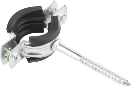 ЗУБР. Хомут трубный оцинкованный, с шурупом, 3/4", 1шт 37854-25-29-1 купить в Надыме