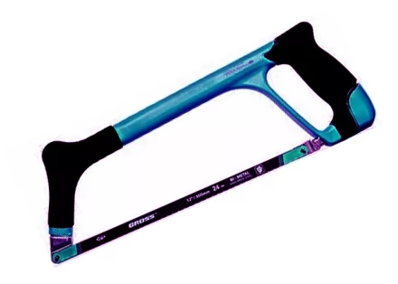 Ножовка по металлу GROSS PIRANHA 300 мм трехкомпонентная металлопластиковая рамка 77602 купить в Надыме