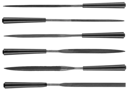 Набор STAYER "MASTER" Надфили, ручка из ПВХ, 100мм, 6шт 1603-10-H6_z01 купить в Надыме