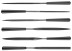 Набор STAYER &quot;MASTER&quot; Надфили, ручка из ПВХ, 100мм, 6шт 1603-10-H6_z01 купить в Надыме