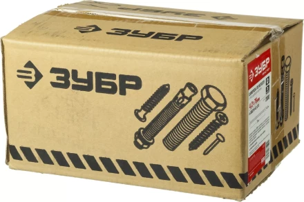 Саморезы ЗУБР с прессшайбой и сверлом по листовому металлу до 2 мм, PH2, 4,2х76 мм, 2000шт 4-300210-42-076 купить в Надыме