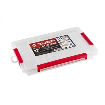 Органайзер ЗУБР "МАСТЕР" для крепежа и принадлежностей, 297х175х45мм (12") 38192-12 купить в Надыме