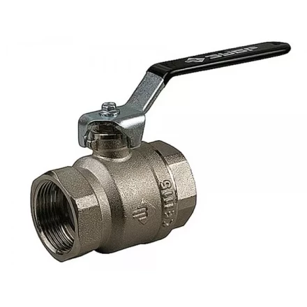 Кран шаровой ЗУБР полнопроходной "мама-мама", ручка, хромиров латунь, 1"1/2 4-51320-C-3/2 купить в Надыме