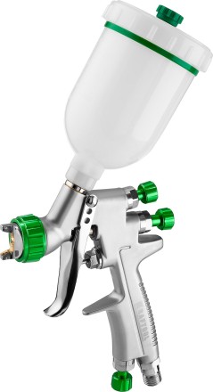 Краскопульт пневматический KRAFTOOL &quot;PRO&quot; Jeta 3000 mini, HVLP, c верхним бачком, 0,8мм 06561-0.8 купить в Надыме