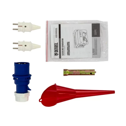 Генератор бензиновый DENZEL GE 7900 94638 купить в Надыме