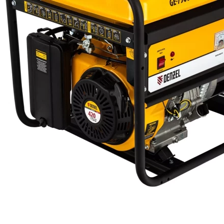 Генератор бензиновый DENZEL GE 7900 94638 купить в Надыме