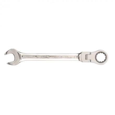 Ключ комбинированный трещоточный Matrix 18 мм шарнирный зеркальный хром 14842 купить в Надыме