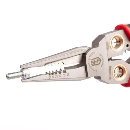 Мультитул-длинногубцы КВТ MT-03 (6 в 1) с функцией снятия изоляции и резки (102401) купить в Надыме