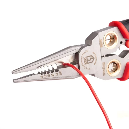 Мультитул-длинногубцы КВТ MT-03 (6 в 1) с функцией снятия изоляции и резки (102401) купить в Надыме