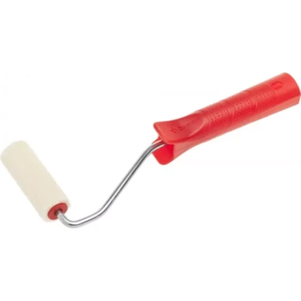 Мини-валик ЗУБР "ЭКСПЕРТ" "ВЕЛЮР", 100% шерсть, ворс 4мм, ручка 6мм, d=15/70мм 03536-07 купить в Надыме