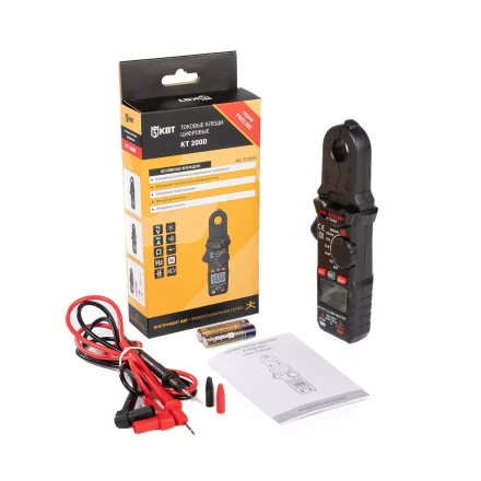 Токоизмерительные клещи КВТ КТ 200D с True RMS (101563) купить в Надыме