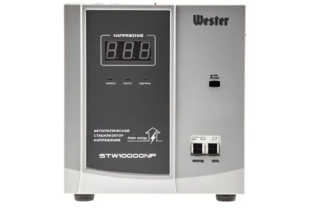 Стабилизатор напряжения WESTER STW10000NP купить в Надыме