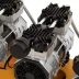 Компрессор безмасляный, малошумный  DLS 2250/100, 2250 Вт, 3x750, 100 л, 410 л/мин блок управления/ Denzel 58029 купить в Надыме