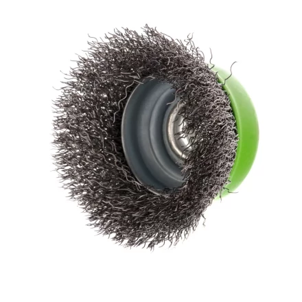 Щетка для УШМ, 65 мм, М14, "чашка", витая проволока 0.3 мм Сибртех 746037 купить в Надыме