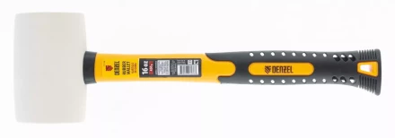 Киянка резиновая, 16 oz, белая резина, фибергласовая рукоятка Denzel 7711196 купить в Надыме