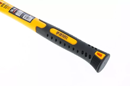 Киянка резиновая, 16 oz, белая резина, фибергласовая рукоятка Denzel 7711196 купить в Надыме