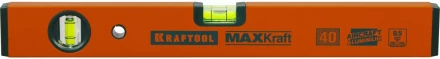 Уровень KRAFTOOL коробчатый усиленный, точность (0,5мм/м), 2 ампулы, 40 см 34577-040 купить в Надыме