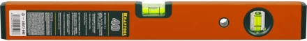 Уровень KRAFTOOL коробчатый усиленный, точность (0,5мм/м), 2 ампулы, 40 см 34577-040 купить в Надыме