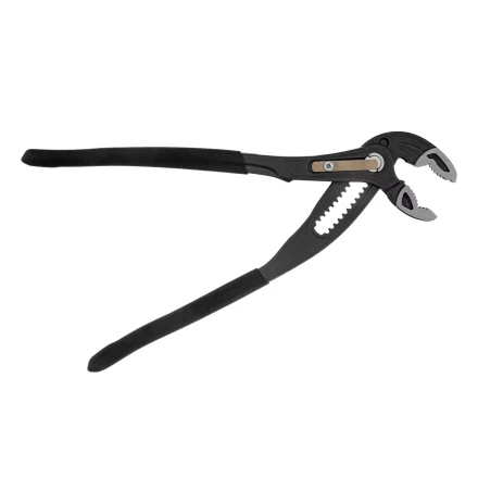 Клещи переставные Denzel 17906, кнопочный механизм, обливные рукоятки, 250 мм купить в Надыме