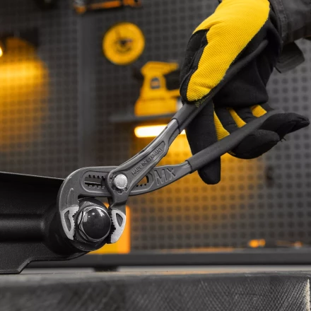 Клещи переставные Denzel 17906, кнопочный механизм, обливные рукоятки, 250 мм купить в Надыме