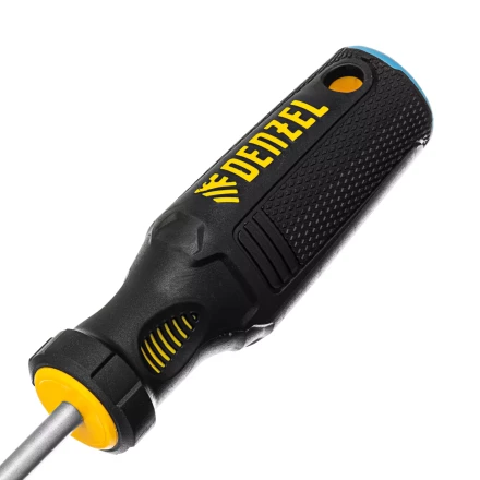 Отвертка, SL6x100 мм, S2, 3к рукоятка Denzel 121987 купить в Надыме