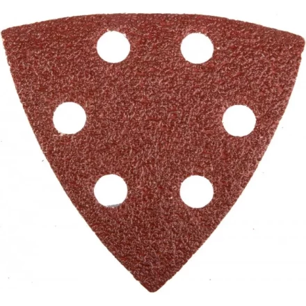 Треугольник шлифовальный универсальный STAYER "MASTER" на велкро основе, 6 отверстий, Р40, 93х93х93мм, 5шт 35460-040 купить в Надыме
