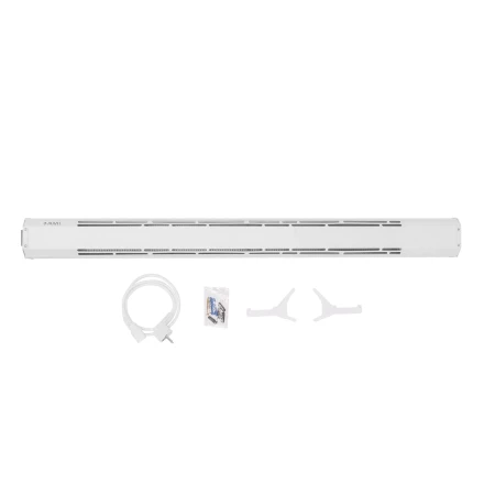 Конвектор электрический плинтусный Denzel ATRIC-450, 230 В, 450 Вт, ТЭН белый 98134 купить в Надыме