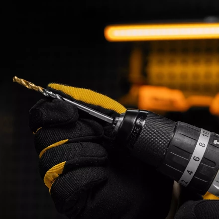 Сверло спиральное по металлу Denzel 5,5 x 93 мм, Р6М5, Golden Tip 718234 купить в Надыме