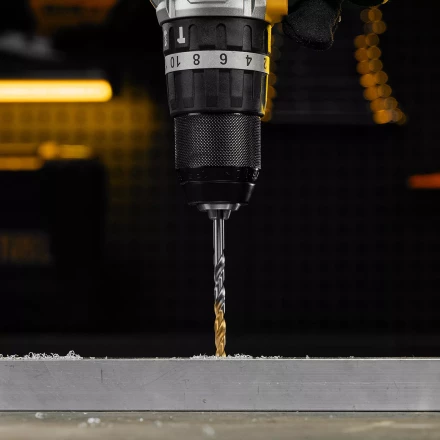 Сверло спиральное по металлу Denzel 5,5 x 93 мм, Р6М5, Golden Tip 718234 купить в Надыме