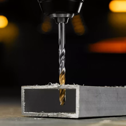 Сверло спиральное по металлу Denzel 5,5 x 93 мм, Р6М5, Golden Tip 718234 купить в Надыме