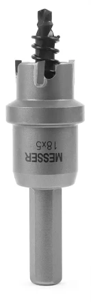 ТСТ коронка MESSER 18X5 с центрирующим сверлом и толкающей пружиной купить в Надыме