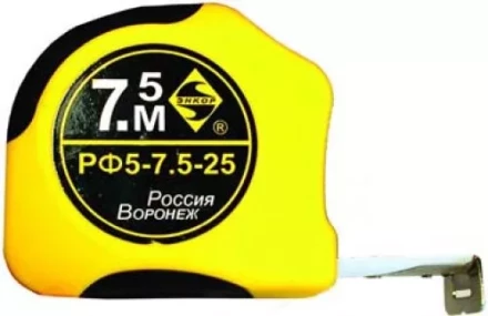 Рулетка 7,5м Велюр c 2-мя фиксаторами Энкор 10103 купить в Надыме