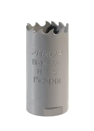 Коронка Bi-Metal Ф24 мм М3 Энкор 24124 купить в Надыме