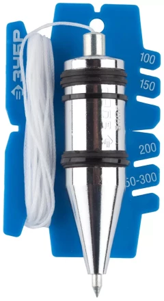 Отвес ЗУБР "ЭКСПЕРТ" строительный со шнуром и безопасным наконечником, 300 г 06347-30_z01 купить в Надыме