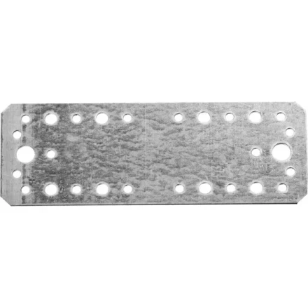 Крепежная пластина ЗУБР "МАСТЕР", 180х65мм, 1шт 310236-180-65 купить в Надыме