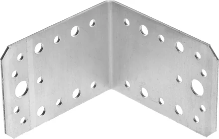 Крепежный угол ЗУБР "МАСТЕР", 65х90х90мм, 20шт 310125-65-090 купить в Надыме