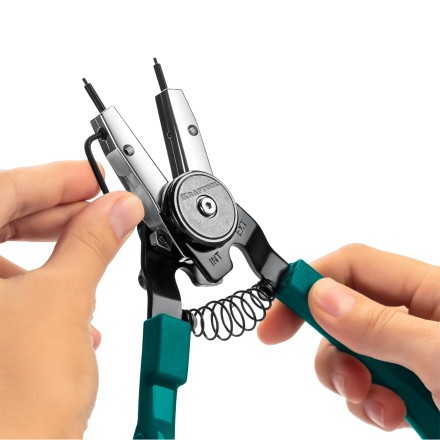 Съемники стопорных колец KRAFTOOL Universal 8-in-1 22813 купить в Надыме