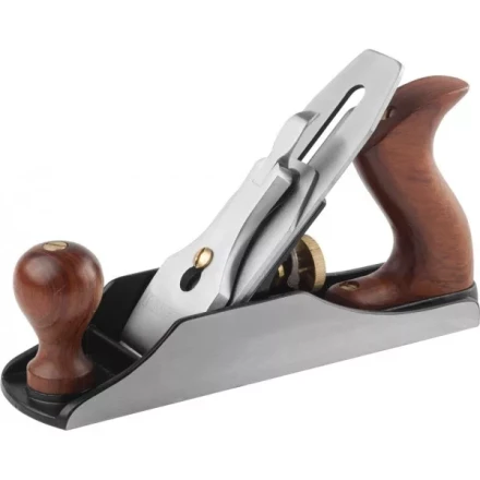 Рубанок KRAFTOOL Premium серии "PRO" металлический, рукоятка – Бубинга, модель "4", 250х50мм, нож 50мм, лезвие 3мм 18527-25 купить в Надыме