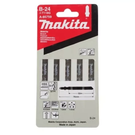 Пилки для лобзика Makita B-24 A-85759 купить в Надыме