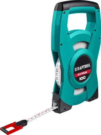 Мерная лента геодезическая со стальным нейлоновым полотном и х4 смоткой 34185-100 купить в Надыме