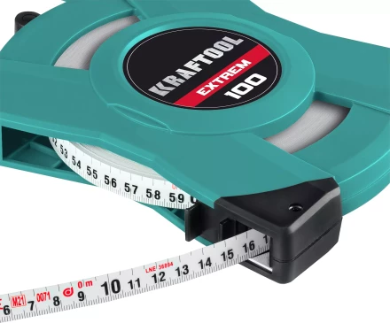 Мерная лента геодезическая со стальным нейлоновым полотном и х4 смоткой 34185-100 купить в Надыме