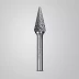 Зубр Твердосплавная борфреза M - конус с острым углом, 12 х 25 мм, угол 25° (28811-12-25) купить в Надыме