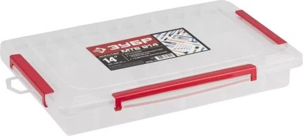 Органайзер ЗУБР "МАСТЕР" для крепежа и принадлежностей, 350х228х80мм (14") 38193-14 купить в Надыме