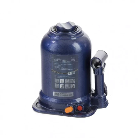 Домкрат гидравлический бутылочный телескопический 10 т подъем 180-450 мм Stels 51148 купить в Надыме