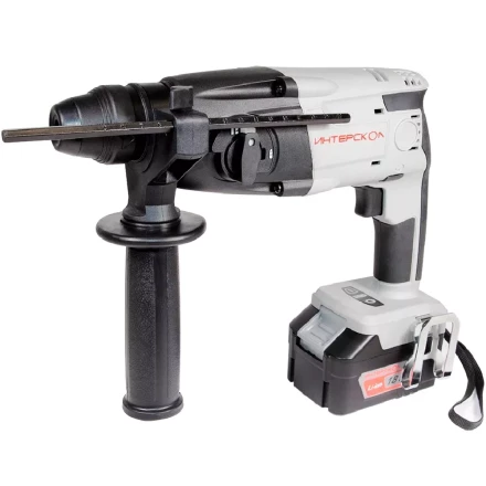 Профессиональный двухрежимный перфоратор ИНТЕРСКОЛ ПА-18/18Л2 аккумуляторный АПИ (Li-ion без акк. и ЗУ, кейс) купить в Надыме