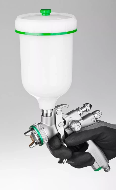Краскопульт пневматический KRAFTOOL "PRO" Jeta 1000, HVLP, c верхним бачком, 1,3мм 06559-1.3 купить в Надыме