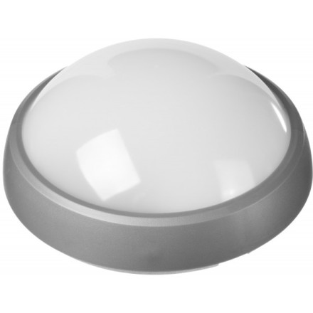 Светильник STAYER &quot;PROFI&quot; PROLight светодиодный, влагозащищенный IP65, пластиковый корпус, PC, влагозащищенный, круг, металлик, 4000К, 12(100Вт) 57362-100-S купить в Надыме